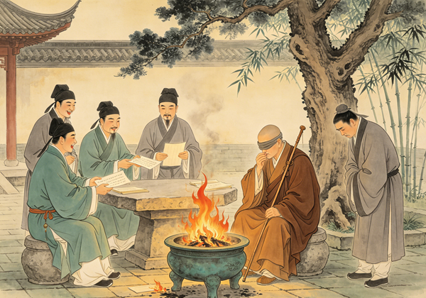 Liaozhai Story:The Blind Examiner
