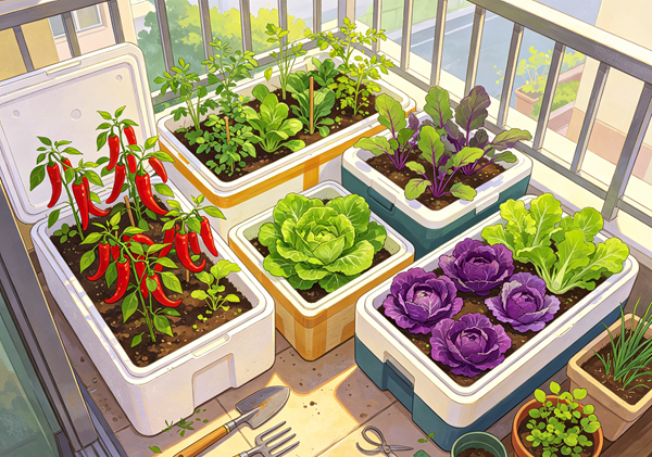 The Urban Farmer: How Chinese Seniors Turn Balconies Into Mini Farms (With Just an Insulated Box)